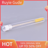 Ruyie แปรงคิ้วที่ใช้ซ้ำได้หลอดแปรงขนตาทิ้งคิ้วฝุ่น-proof TUBE