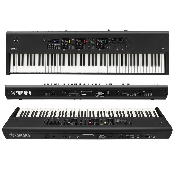 yamaha-cp88-stage-piano-เปียโนไฟฟ้า-คีย์บอร์ดไฟฟ้า-88-คีย์-ลิ่มคีย์สัมผัสคล้ายเปียโนอคูสติก-มีเสียงแกรนด์เปียโนระดับโลก-แถมฟรีขาตั้งเปียโน-amp-แป