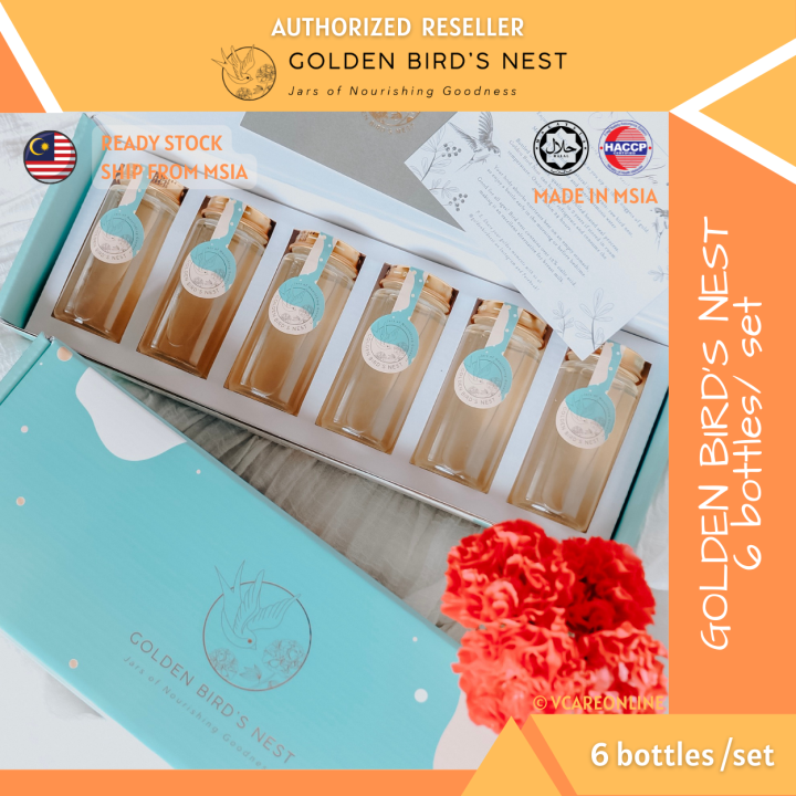 Golden Bird Nest Drink 6 Bottles. 70ml BIRDNEST DRINK Special Bird