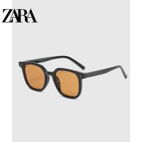 ZARAˉBrown sunglasses for men and women 2023 new big face slimming sunshade Korean style sunglasses high-end trendy