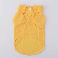 （A LIKE077） เสื้อสัตว์เลี้ยงฤดูใบไม้ผลิ AndDog Blank ShirtCat TCute Bottoming ShirtDogfor สุนัขขนาดเล็ก