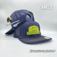หมวก หมวกตาข่าย หมวกวินเทจ หมวกแนววินเทจ โลโก้ CAMEL HIPHOP หมวก หมวกแฟชั่น หมวกเต็มใบ Cap Fashion Vintage Summer 2565