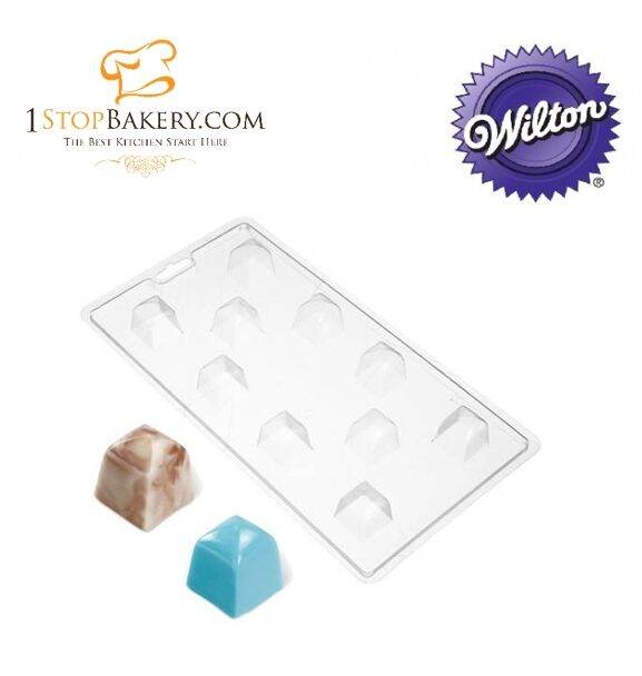 WILTON 2115-0002 SQUARE CLASSIC  CANDY MOLD