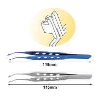 Lens Folding Forceps Ophthalmic Forceps Tweezers Eyelid Tool Ophthalmic Instrument Titanium/Stainless Steel