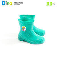 รองเท้าบูทเด็ก DINO D100 D200 รองเท้าบูทยางของเด็ก รองเท้าบูทยางกันน้ำ รองเท้าบูทหน้าฝน รองเท้าบูทเด็กแบบสูง รองเท้าบูทคุณภาพดี ทนทาน ใส่สบายเท้า