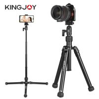 KINGJOY P058ขาตั้งกล้อง Gorillapod ขาตั้งกล้องโทรศัพท์ไม้เซลฟี่น้ำหนักเบาขาตั้งกล้องอะลูมิเนียม