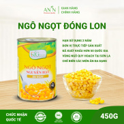 Ngô Ngọt Nguyên Hạt F&G Loại 1 - Lon 450gr Làm Ngô Chiên, Salad