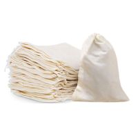 50 Pcs 4 X 6 Inches Filter Tea Bag Reusable Drawstring Bags for Tea, Cheesecloth Sachet Bags for Party,Home Storage