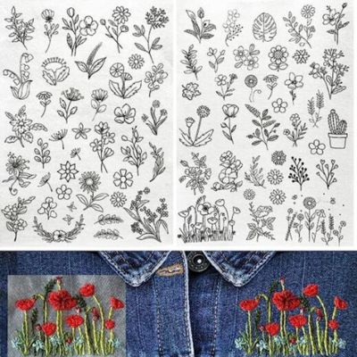 Stitching Embroidery Paper Water Soluble Embroidery Stabilizer Sewing DIY Handmade Embroidery Crafts Supplies Accessories Needlework