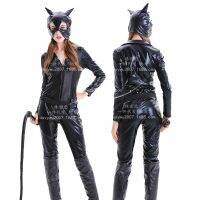 [COD] Sub-code Catwomans new uniform black tights faux leather corset jumpsuit plaid real shot