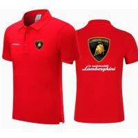 2023 New Fashion  9527 car shop custom work clothes short-sleeved Aventador Huracan Urus Reventon Gallardo 350 GTV Miura Espada outdoor racing POLO shirt，Size: XS-6XL Contact seller for personalized customization of name and logo