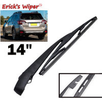 Wiper 14" Rear Wiper Blade &amp; Arm Set For Subaru Outback MK5 2014 - 2019 Windshield Windscreen Window Car Rain Brush