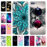 ◈❧ for Huawei P Smart Case Cute TPU Soft Silicone Transparent Back Cover Phone Case for Huawei P Smart Cover FIG-LX1 Enjoy 7S Case