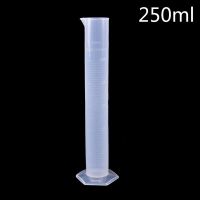 【CW】┋☈  250ml Plastic Measuring Cylinder Laboratory Test Graduated Tube tool