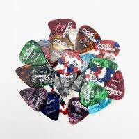 100pcs Alice Celluloid Guitar Picks Bass Long Life Mediator Druable Material Thickness .46 .71 .81 .96 1.2 1.5 mm