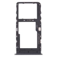 FixGadget SIM Card Tray + Micro SD Card Tray for TCL 10L/10 Lite T770H T770B (Black)