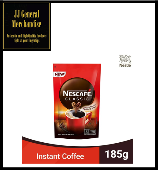 NESCAFE CLASSIC Instant Coffee 185g | Lazada PH