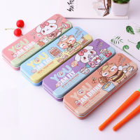 1 Pcs Cartoon Metal Pencil Case School Student Gifts Learning Stationery Iron Tinplate Pen Bag Box Pouch Creative Tin Pencil Box