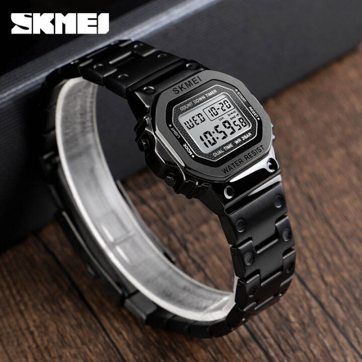 skmei-retro-fashion-digital-watch-women-30m-waterproof-multi-function-watch-stainless-steel-strap-reloj-digital-mujer-1433-clock