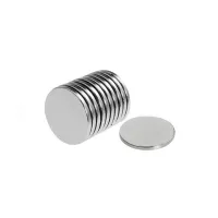 &amp;lt;5ชิ้น/แพ็ค&amp;gt; แม่เหล็กแรงดูดสูง Neodymium Magnet แม่เหล็กขาว กลมแบน ขนาดเล็ก แต่แรงดูดเกินตัว ติดแน่นมาก หนา 1.5mm เหมาะสำหรับ งานประดิษฐ์ DIY