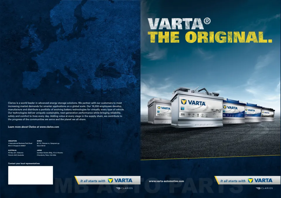 Varta YTX14-4,YTX14-BS 512014010. Motorcycle battery Varta 12Ah 12V