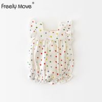 【CC】 New Baby Romper for Newborns Bodysuit Children  39;s Clothing Dot Babies Jumpsuit Costume