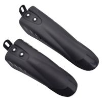 Muddy Water and Wrinkle Resistant Kids Bike Mudguards Front Rear Fender Kit PVC Plastic for 12 20 Inch Bicycle