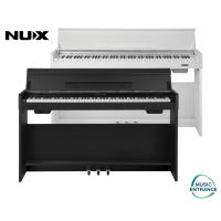 NUX WK-310 เปียโนไฟฟ้า WK310 88 key Digital Piano พร้อมบลูธูทและลำโพงในตัว มี2สี ดำ และ ขาว แถมฟรีขาตั้งpainoมาตรฐาน+Pedal เปียโน3ชิ้น+เก้าอี้เปียโน