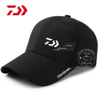 {You have a hat}2023 Daiwa Topi Memancing กีฬากลางแจ้งในช่วงฤดูร้อนหมวกเบสบอลตาข่ายแห้งเร็วระบายอากาศสำหรับเดินทางหมวกกันแดดปรับได้กันแดด