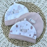 【hot sale】♚▨ C05 3pcs Baby Beanie Hat Baby Head Protector newborn Beanie Hat