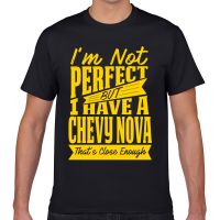 T Shirt Men Perfect With Chevy Nova Y Funny Geek Short Male Tshirt  DAZP