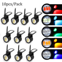 10pcsPack Eagle Eye Daytime Running Light LED Bright Light DRL Driving Reverse Backup Light Motorcycle Fog Lamp Headlight