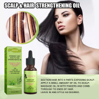 Rosemary Mint Scalp Hair Strengthening Oil น้ำมันบำรุงผมหนา Growing Essence Nursing Repair Care Anti Loss Oil