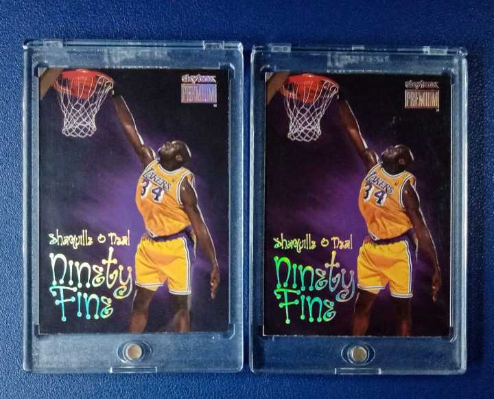 Shaquille O'Neal 1999 SkyBox Ninety Fine NBA Cards with Free Mags - 600 ...