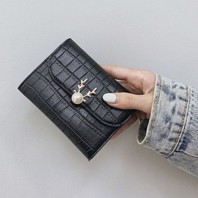 ZZOOI Ladies Wallet Coin Purse For Women Card Holder Small Ladies Wallet Female Hasp Mini Clutch Coin Purse For Girl Short Wallet