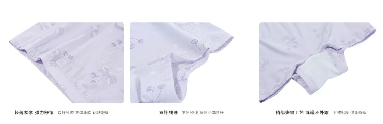 AIMER KIDS Soft Mid-waist Briefs Bowknot Print Boxers for Girls Modal  Panties AK123B632