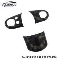 FastshippingFor Mini R55 R60 Countryman พวงมาลัยแผงปุ่มจัดแต่งทรงผมสติกเกอร์สำหรับ Mini Cooper R56 R57 R58รถ AccessoriesHotsale