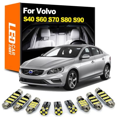 ▽ Zoomsee Interior LED Light Kit For Volvo S40 S60 S70 S80 S90 1999-2017 2018 2019 2020 Canbus Car Indoor Bulb Dome Reading Trunk