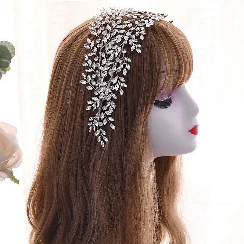 Fashion hair accessories Bridal Hair Pieces Bridemaids Head Pieces Crystal  Headbands for Women Jeweled Hair Accessories Rhine | Lazada PH