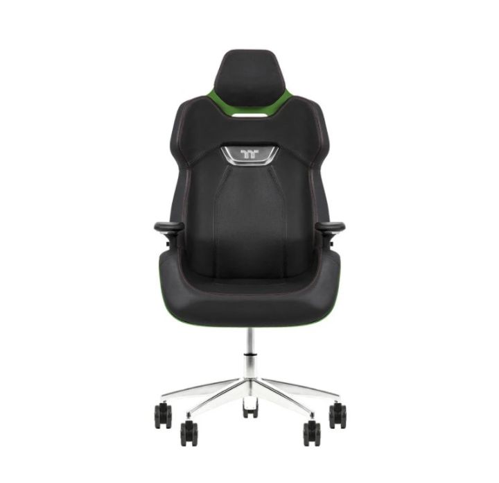 gaming-chair-เก้าอี้เกมมิ่ง-thermaltake-gaming-argent-e700-racing-green-ggc-arg-bglfdl-01-สินค้าต้องประกอบก่อนใช้งาน