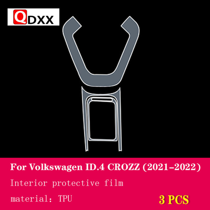 สำหรับ-volkswagen-id-4-crozz-ภายในรถคอนโซลกลางโปร่งใส-tpu-ป้องกันฟิล์ม-anti-scratch-repair-ฟิล์มอุปกรณ์เสริม-refit