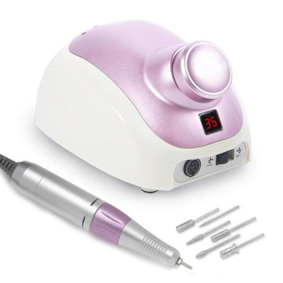 35000 RPM Portable Rechargeable Nail Drill Machine Manicure With LCD Display Nail Drill Kit For Profession Manicure Nail Salon