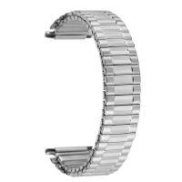 [HOT JUXLLKBKOW 514] Silver Gold Elastic Watch Strap Extension Stainless Steel Replacements Watch Band Men Women Bangle No Buckle Silver Clock Bands