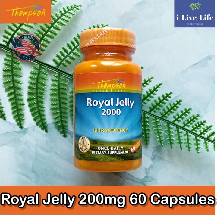 royal-jelly-นมผึ้ง-2000-mg-60-capsules-thompson