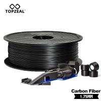 TOPZEAL High Quality PLAABSPCGPA Carbon Fiber Filament 1.75mm Plastic Rubber Consumables Material Used for 3D Printer