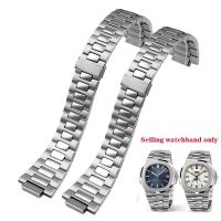 Watch accessories Band for Patek Philippe Nautilus 5711/5726 fine steel watch strap 25x13mm male convex stainless steel Bracelet