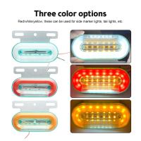 สัญญาณไฟเลี้ยวสำหรับรถบรรทุกรถพ่วงไฟข้าง12V ไฟนำทางพื้นดินเหมาะสำหรับใช้งานทั่วไป