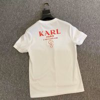 เสื้อยืดผู้ชายแขนสั้นหัวใหม่ Karl Lagerfeld