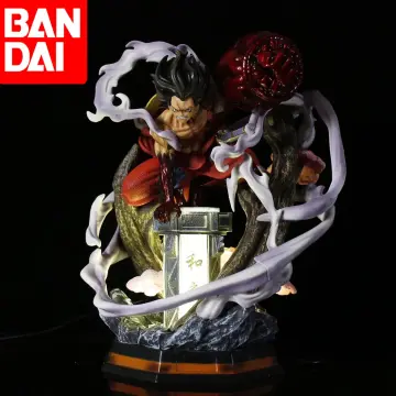 Anime One Piece Monkey D Luffy Gear 4 Snake man Big PVC Figure Statue Toy  Gift