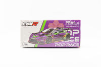 Pop Race 1:64 EVA RT TEST TYPE-01 ASTON MARTIN GT3รถโมเดล Diecast